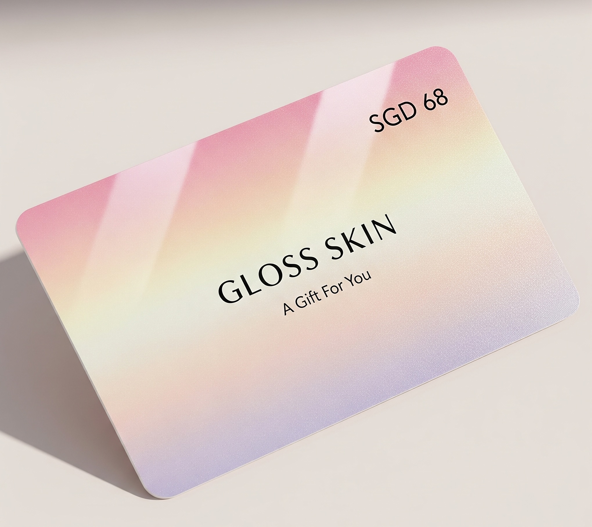 Promotional Gift card