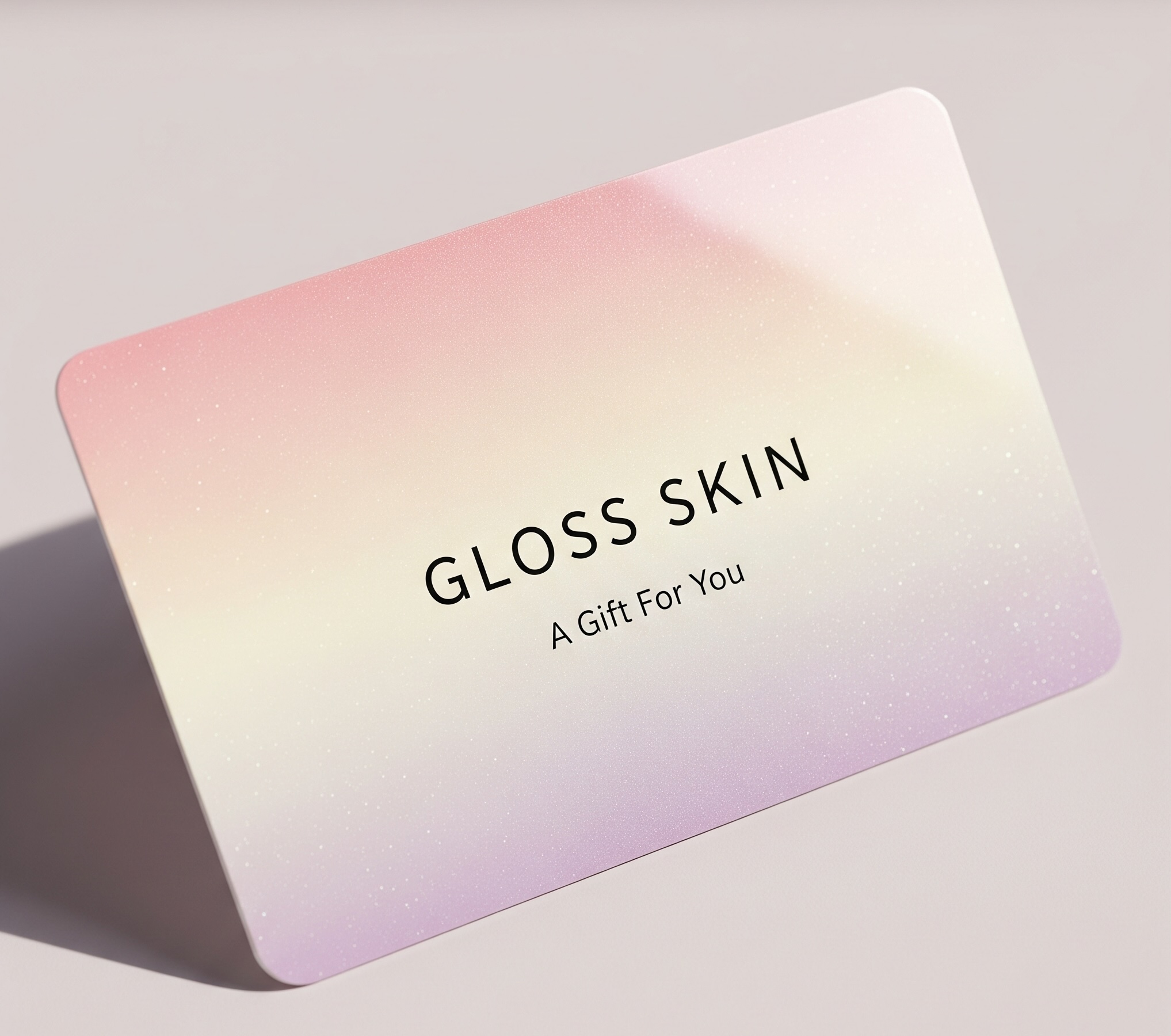 Promotional Gift card