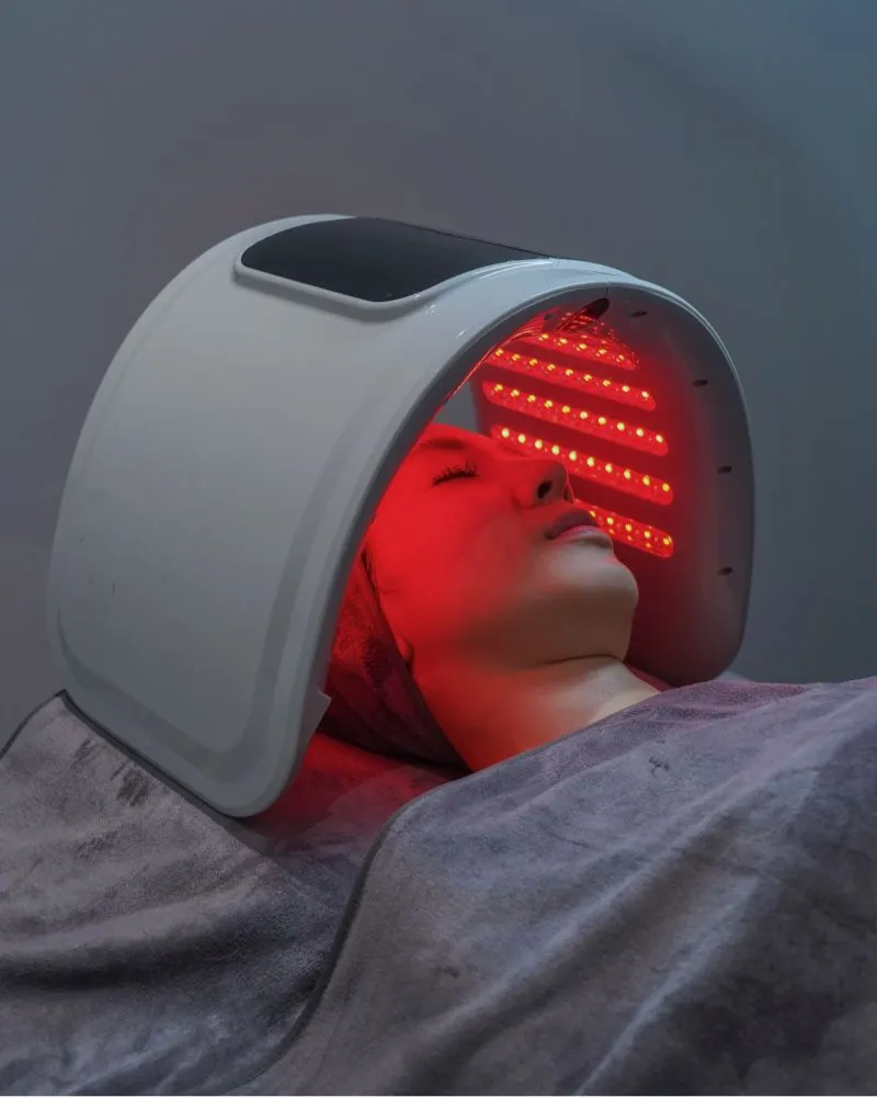 Red Light LED Treatment for Anti Aging Singapore Model